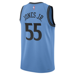 Derrick Jones Jr. #55 LA Clippers Hellblaues City Edition-Trikot