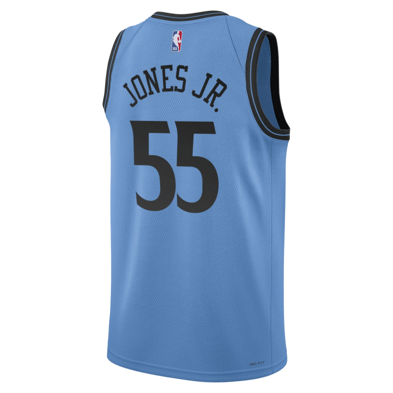 Derrick Jones Jr. #55 LA Clippers Hellblaues City Edition-Trikot