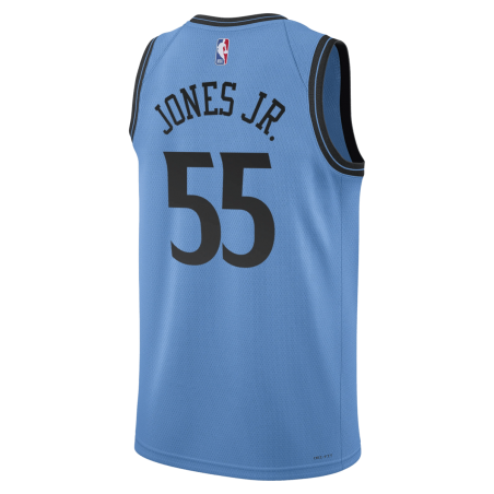 Derrick Jones Jr. #55 LA Clippers Hellblaues City Edition-Trikot