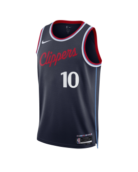 Bogdan Bogdanovic #10 LA Clippers Navy Icon-Trikot