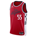 Derrick Jones Jr. #55 LA Clippers Rotes Statement-Trikot