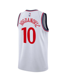 Bogdan Bogdanovic #10 LA Clippers Weißes Association-Trikot