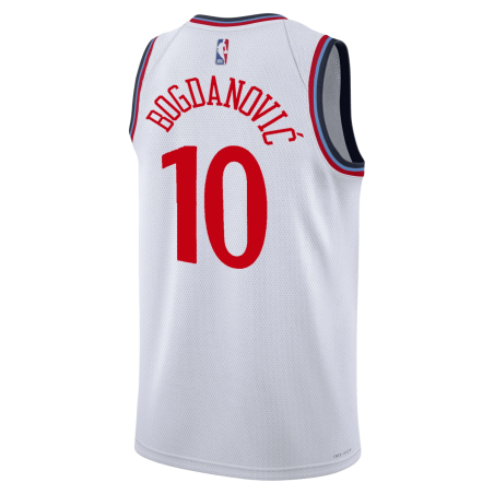 Bogdan Bogdanovic #10 LA Clippers Weißes Association-Trikot