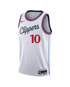 Bogdan Bogdanovic #10 LA Clippers Weißes Association-Trikot