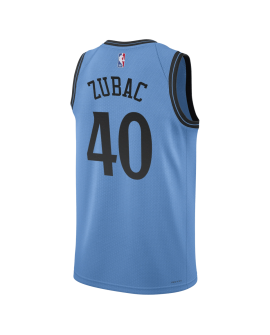 Ivica Zubac #40 LA Clippers Hellblaues City Edition-Trikot