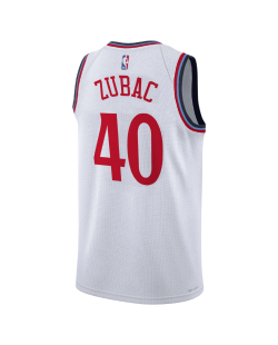 Ivica Zubac #40 LA Clippers Weißes Association-Trikot