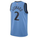 Kawhi Leonard #2 LA Clippers Hellblaues City Edition-Trikot