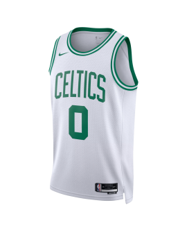 Jayson Tatum #0 Boston Celtics Weiß Association-Trikot