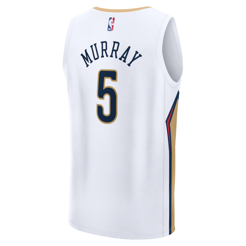 Dejounte Murray #5 New Orleans Pelicans Weiß Association-Trikot