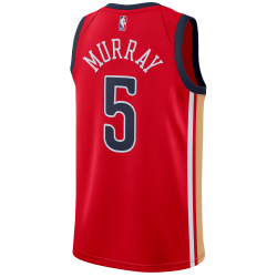 Dejounte Murray #5 New Orleans Pelicans Rotes Statement-Trikot