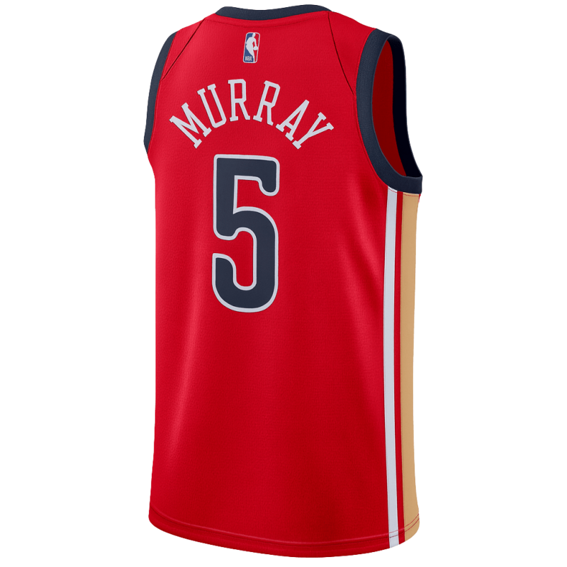 Dejounte Murray #5 New Orleans Pelicans Rotes Statement-Trikot