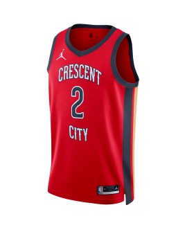 Herbert Jones #2 New Orleans Pelicans Rotes Statement-Trikot
