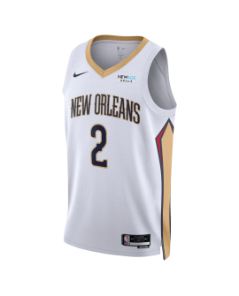 Herbert Jones #2 New Orleans Pelicans Weiß Association-Trikot