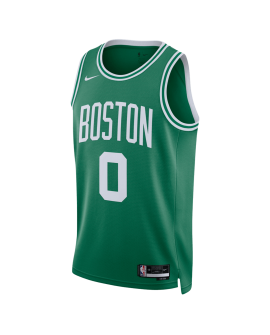 Jayson Tatum #0 Boston Celtics Grün Icon Trikot