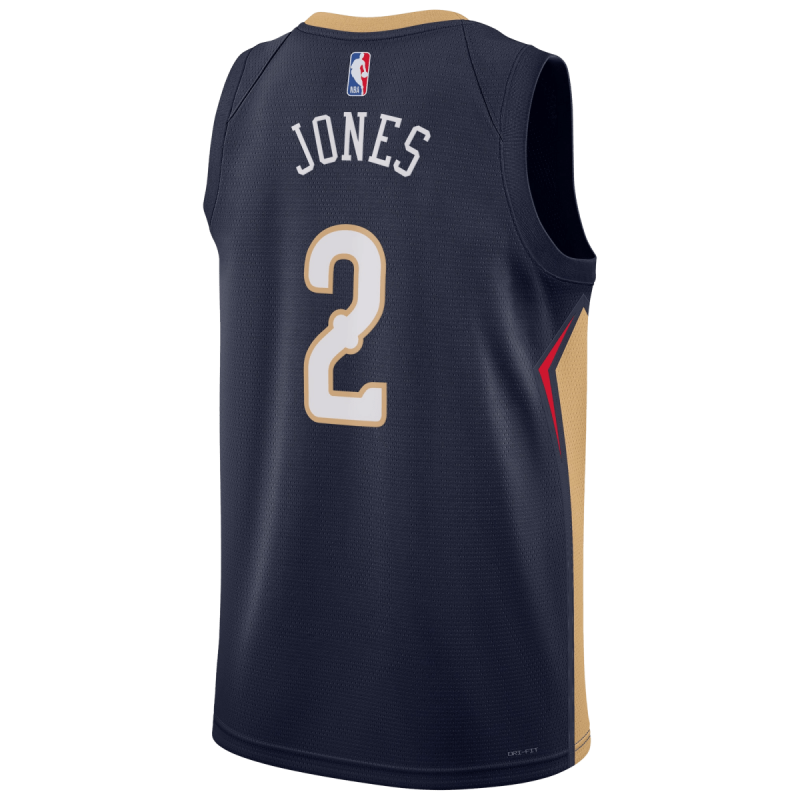 Herbert Jones #2 New Orleans Pelicans Navy Icon-Trikot