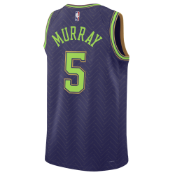 Dejounte Murray #5 New Orleans Pelicans Purple City Edition-Trikot