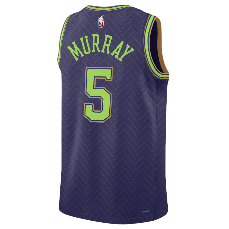 Dejounte Murray #5 New Orleans Pelicans Purple City Edition-Trikot