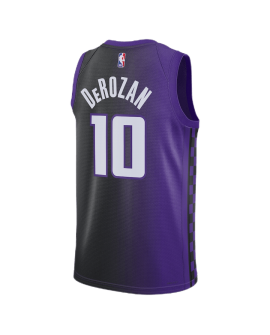 DeMar DeRozan #10 Sacramento Kings Lila Statement-Trikot