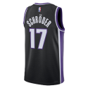 Dennis Schroder #17 Sacramento Kings Schwarzes Icon-Trikot