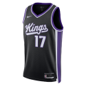 Dennis Schroder #17 Sacramento Kings Schwarzes Icon-Trikot