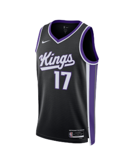 Dennis Schroder #17 Sacramento Kings Schwarzes Icon-Trikot