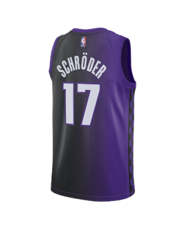 Dennis Schroder #17 Sacramento Kings Lila Statement-Trikot