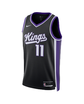 Schwarzes Icon-Trikot der Domantas Sabonis #11 Sacramento Kings