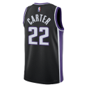 Devin Carter #22 Sacramento Kings Schwarzes Icon-Trikot