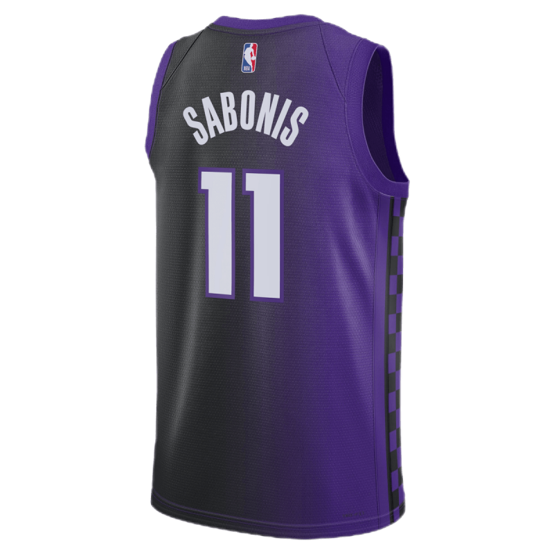Domantas Sabonis #11 Sacramento Kings Lila Statement-Trikot