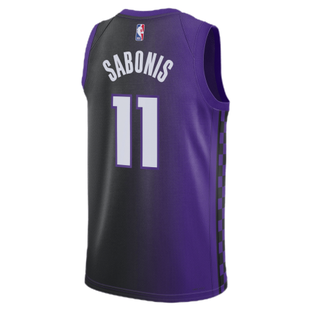 Domantas Sabonis #11 Sacramento Kings Lila Statement-Trikot