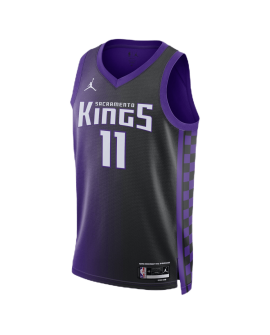 Domantas Sabonis #11 Sacramento Kings Lila Statement-Trikot
