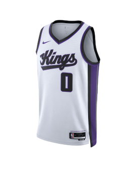 Malik Monk #0 Trikot der Sacramento Kings Weiß Association