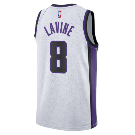 Zach LaVine #8 Sacramento Kings Weiß Association-Trikot