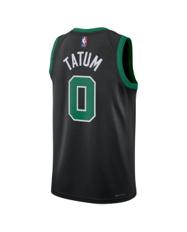 Jayson Tatum #0 Boston Celtics Schwarzes Statement-Trikot