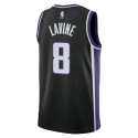 Zach LaVine #8 Sacramento Kings Schwarzes Icon-Trikot