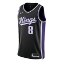 Zach LaVine #8 Sacramento Kings Schwarzes Icon-Trikot