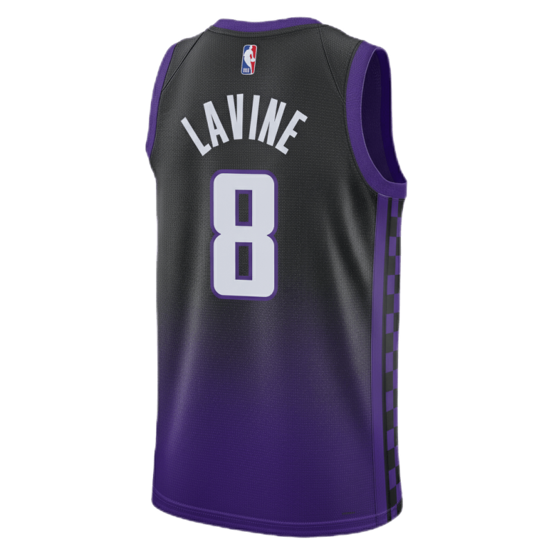 Zach LaVine #8 Sacramento Kings Lila Statement-Trikot