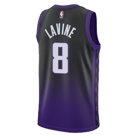 Zach LaVine #8 Sacramento Kings Lila Statement-Trikot