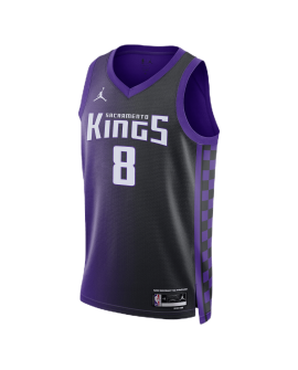 Zach LaVine #8 Sacramento Kings Lila Statement-Trikot