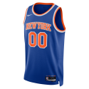 Personalisiertes New York Knicks Blue Icon Trikot