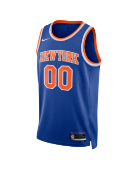 Personalisiertes New York Knicks Blue Icon Trikot