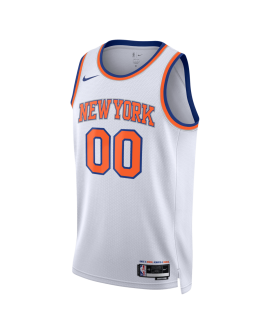 Personalisiertes Weiß Association-Trikot der New York Knicks