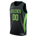 Personalisiertes Boston Celtics Schwarz City Edition-Trikot