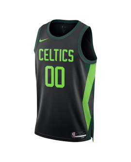 Personalisiertes Boston Celtics Schwarz City Edition-Trikot