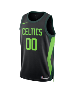 Personalisiertes Boston Celtics Schwarz City Edition-Trikot