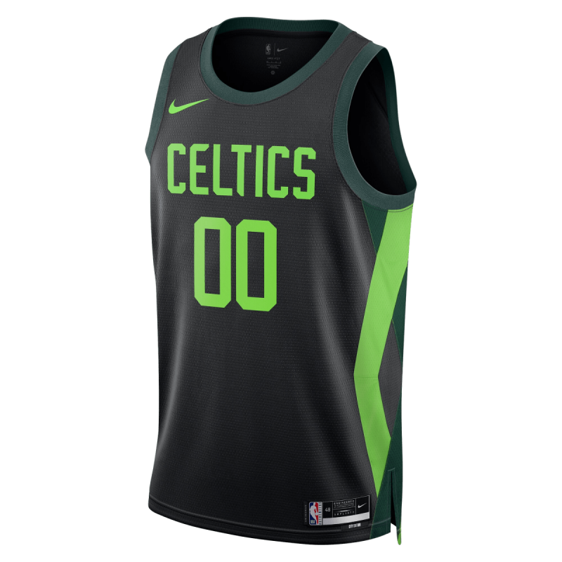 Personalisiertes Boston Celtics Schwarz City Edition-Trikot