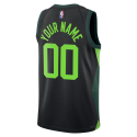 Personalisiertes Boston Celtics Schwarz City Edition-Trikot