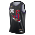 Personalisiertes Toronto Raptors Schwarz City Edition-Trikot