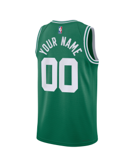 Personalisiertes Boston Celtics Grün Icon Trikot