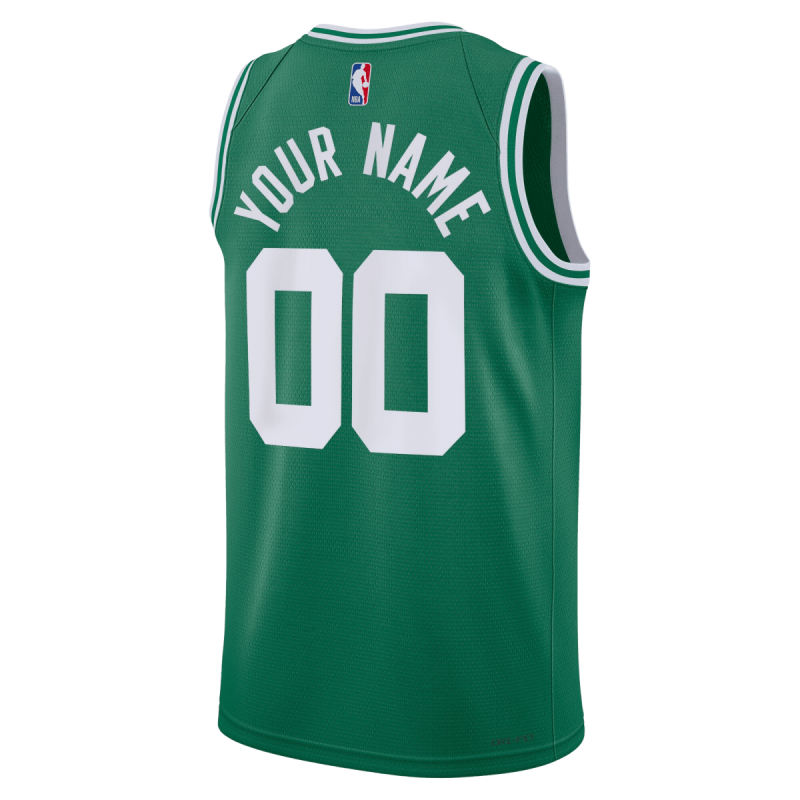 Personalisiertes Boston Celtics Grün Icon Trikot